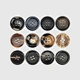 metal buttons holes buttons